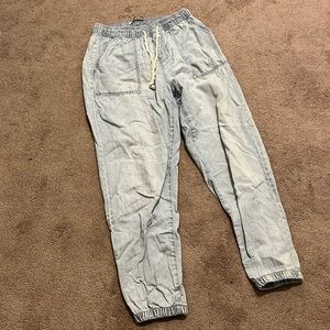 Celebrity Pink Jean Joggers